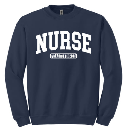 Nurse Practitioner Collegiate - Comfort Colors & Gildan