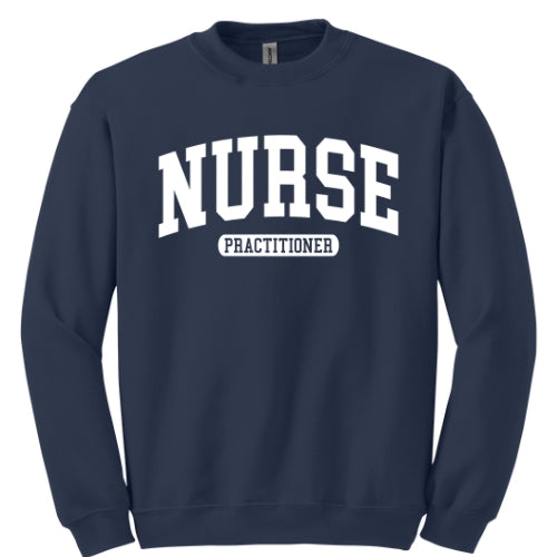 Nurse Practitioner Collegiate - Comfort Colors & Gildan