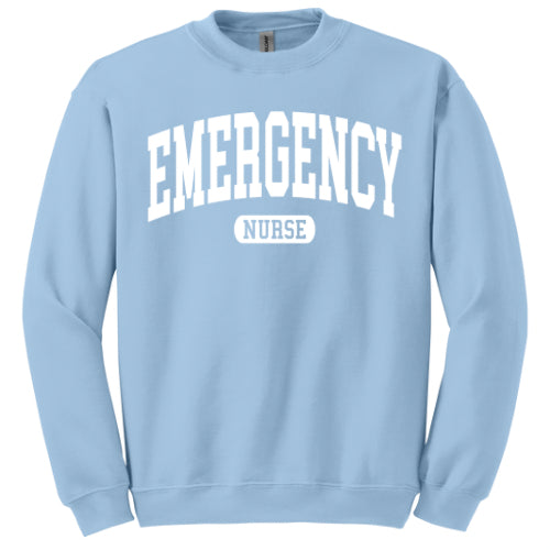 Emergency Nurse Collegiate - Gildan and Comfort Colors