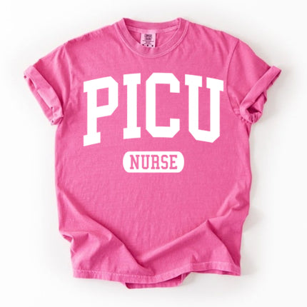 NICU, PICU, Peds Nurse Collegiate - Comfort Colors