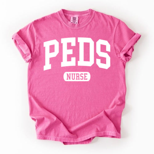 NICU, PICU, Peds Nurse Collegiate - Comfort Colors
