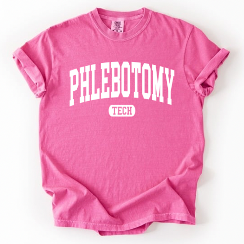 Phlebotomy Tech Collegiate - Comfort Colors