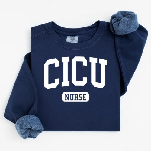 CICU Nurse Collegiate - Comfort Colors
