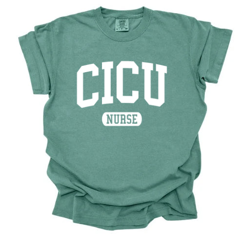 CICU Nurse Collegiate - Comfort Colors