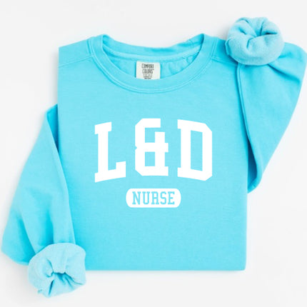 L&D Nurse Collegiate - Comfort Colors