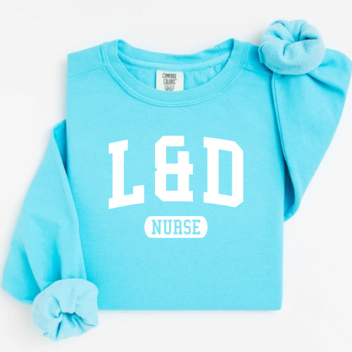 L&D Nurse Collegiate - Comfort Colors