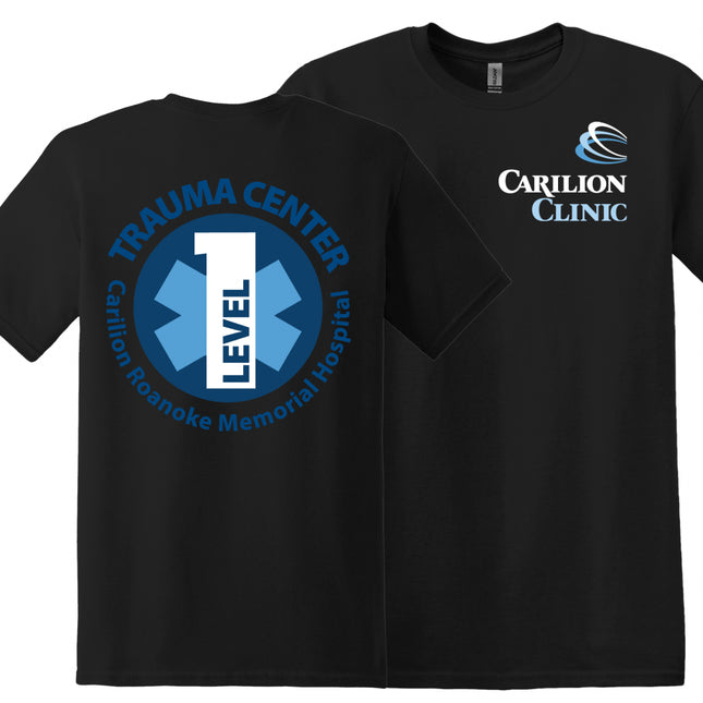 Carilion Clinic Trauma Center Gildan 5000 T-Shirt Short Sleeve