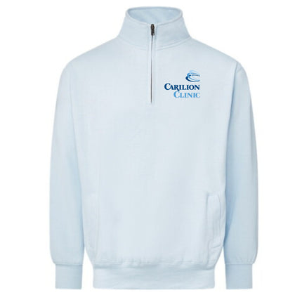 Carilion Clinic - Colorful Quarter Zip Sweatshirt with Pockets