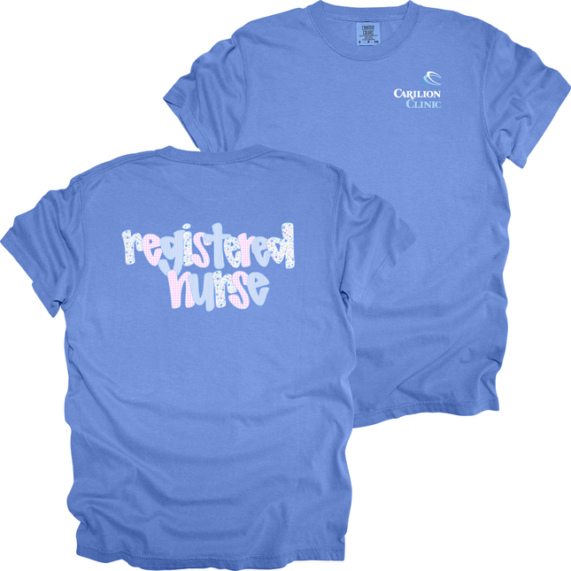 Carilion Children's Pastel Nurse - Comfort Colors Apparel