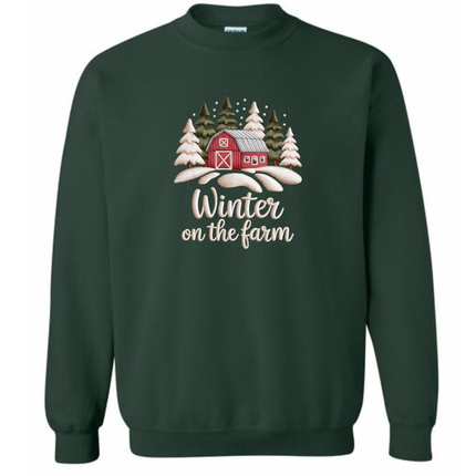 Winter on the Farm - Comfort Colors Apparel