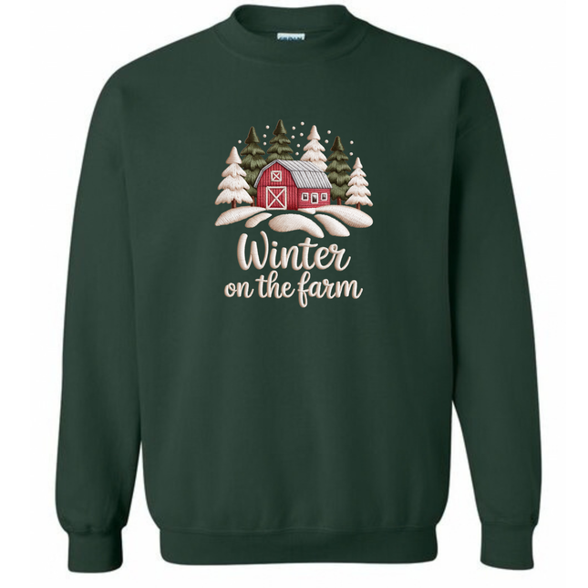 Winter on the Farm - Comfort Colors Apparel