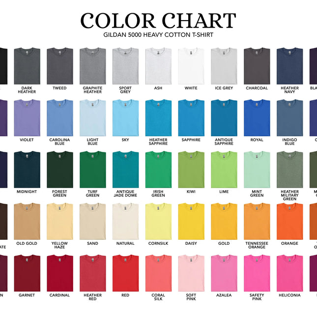 Custom Design Gildan 5000 Short Sleeve T-Shirt