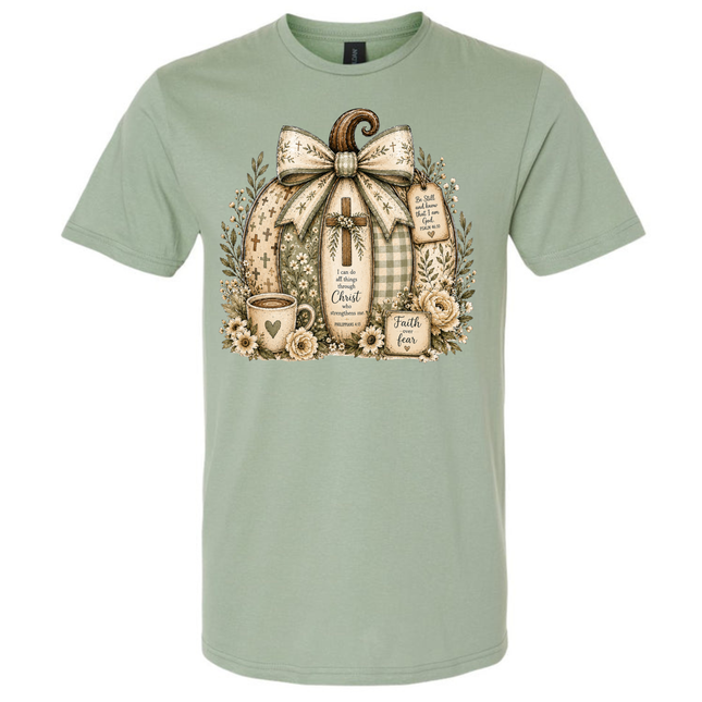 Fall Faith Pumpkin- Gildan Apparel