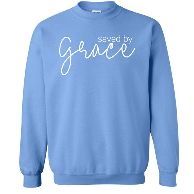 Saved By Grace - Gildan Sweatshirt