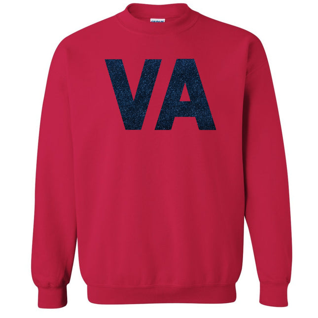 Glitter Embroidered VA Sweatshirts (VA Medical Center)