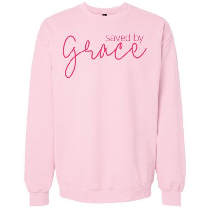 Saved By Grace - Gildan Sweatshirt