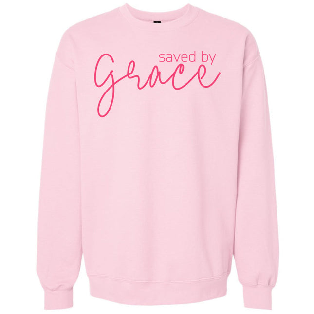 Saved By Grace - Gildan Sweatshirt