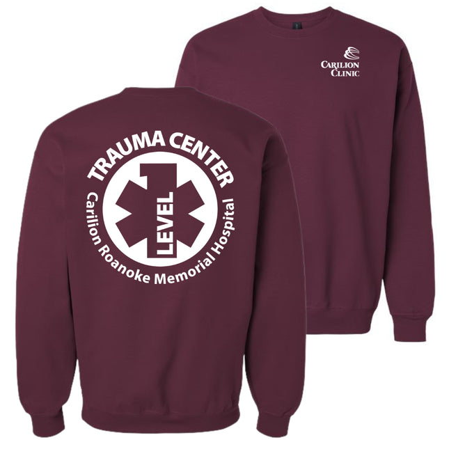 Fall Carilion Clinic Trauma Gildan Sweatshirt