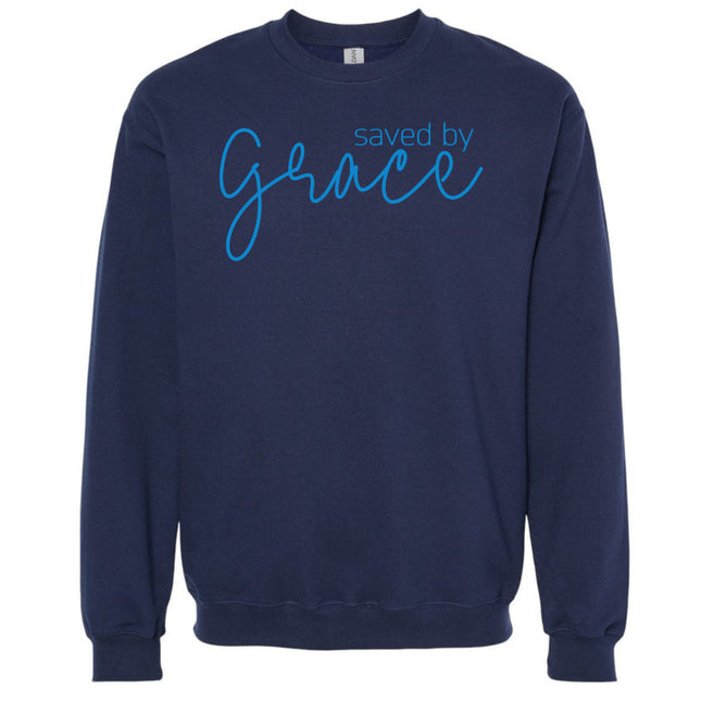 Saved By Grace - Gildan Sweatshirt