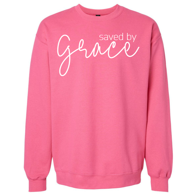 Saved By Grace - Gildan Sweatshirt