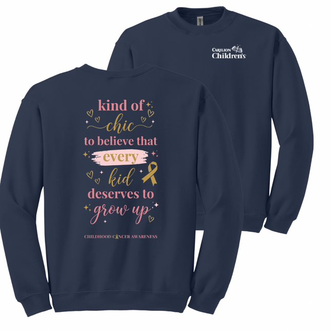 Carilion Clinic Children's Cancer Awareness - Gildan Sweatshirt