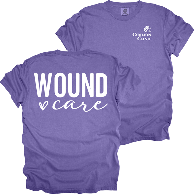 Carilion Clinic Wound Care 2- Comfort Colors T-Shirt