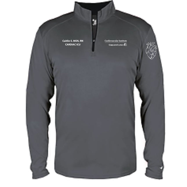 Carilion Clinic CVI Badger Sport Quarter Zip