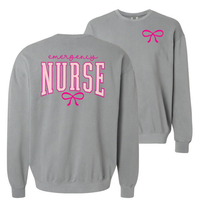 Pink Nurse with Bow