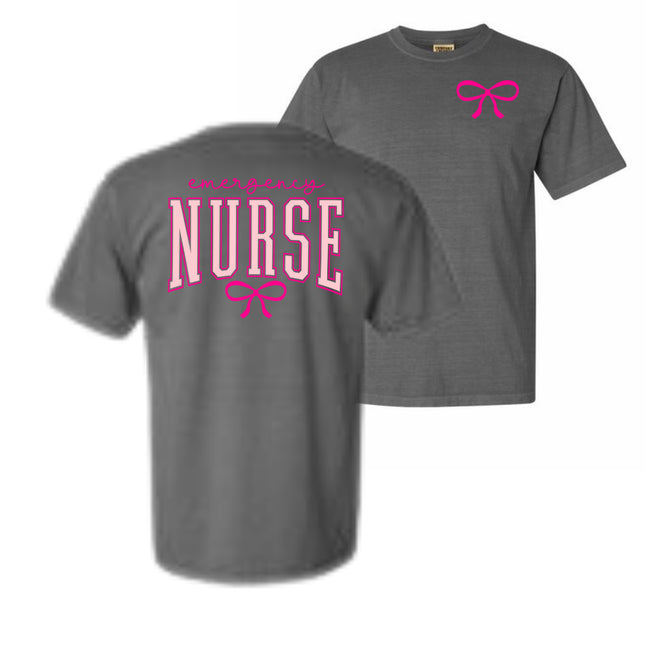 Pink Nurse with Bow