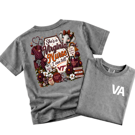 Veterans Administration VT Nurse  - Comfort Colors Apparel