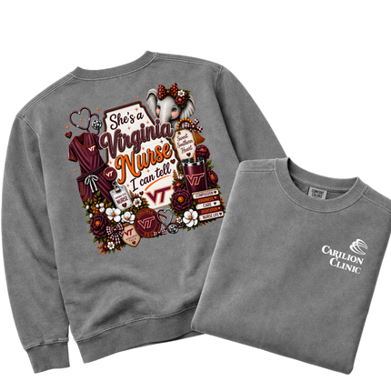 Carilion Clinic VT Nurse  - Comfort Colors Apparel