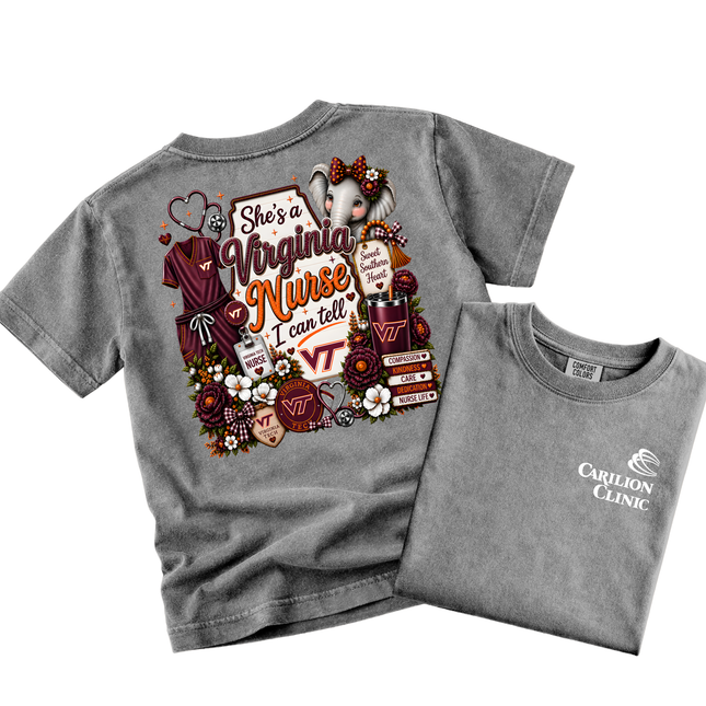 Carilion Clinic VT Nurse  - Comfort Colors Apparel