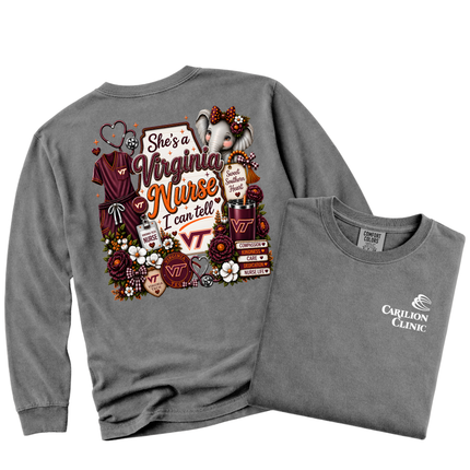 Carilion Clinic VT Nurse  - Comfort Colors Apparel