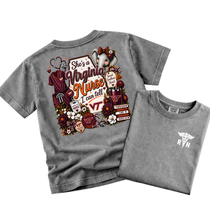 VT Nurse  - Comfort Colors Apparel