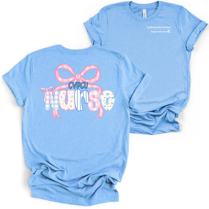 Carilion Clinic Preppy Nurse per Department - Bella and Canvas - T-Shirt