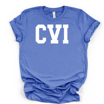 Carilion Clinic CVI on Front Bella and Canvas - T-Shirt and Long Sleeve