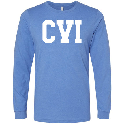 Carilion Clinic CVI on Front Bella and Canvas - T-Shirt and Long Sleeve