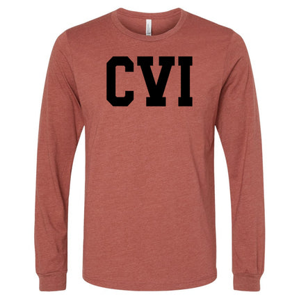 Carilion Clinic CVI on Front Bella and Canvas - T-Shirt and Long Sleeve
