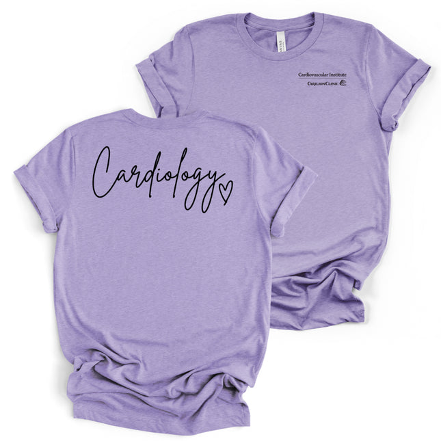Carilion Clinic Cardiology with Heart Bella and Canvas - T-Shirt
