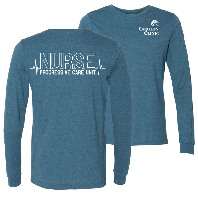 Carilion Clinic Nurse Heartbeat - Bella and Canvas