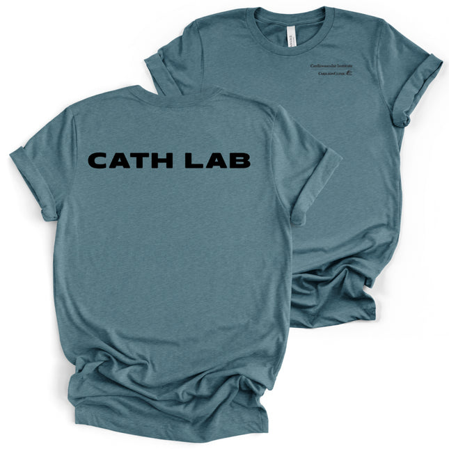 Carilion Clinic Cath Lab with Titles - Bella and Canvas - T-Shirt