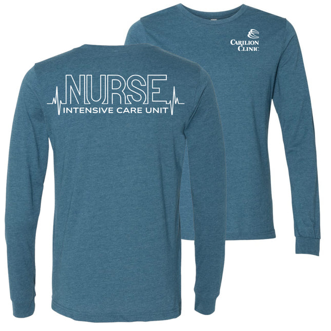Carilion Clinic Nurse Heartbeat - Bella and Canvas