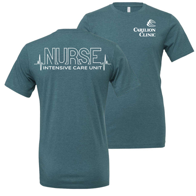 Carilion Clinic Nurse Heartbeat - Bella and Canvas