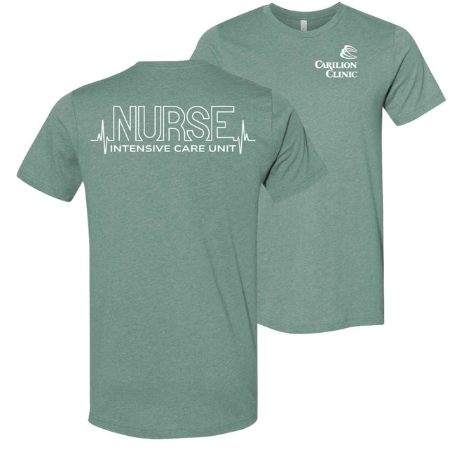 Carilion Clinic Nurse Heartbeat - Bella and Canvas