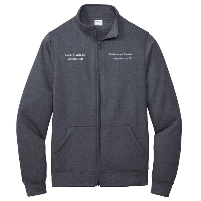 Carilion Clinic Cardiovascular Full Zip Jacket - Port and Company