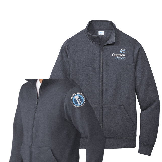 Carilion Clinic Trauma - Fleece Full Zip Jacket - Port & Company