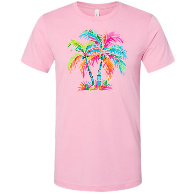 Palm Tree Summer Collection - Bella and Canvas T-Shirt