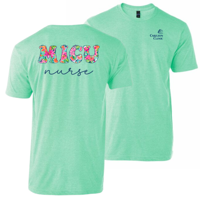 Carilion Clinic - Wish You Were In Hawaii Nurse - Tultex T-Shirt