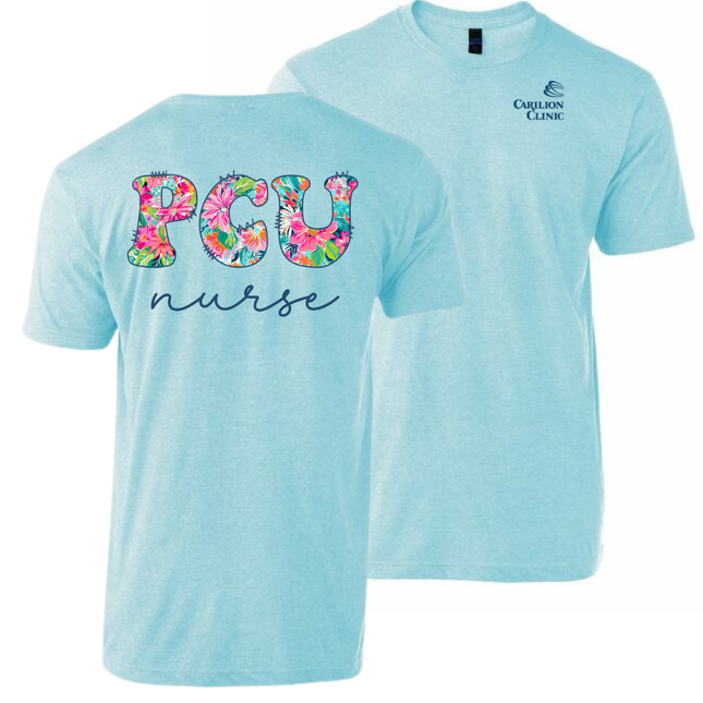 Carilion Clinic - Wish You Were In Hawaii Nurse - Tultex T-Shirt