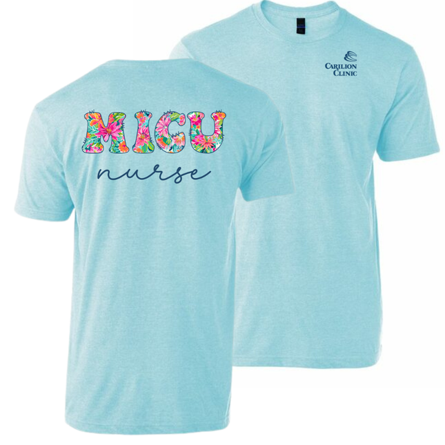Carilion Clinic - Wish You Were In Hawaii Nurse - Tultex T-Shirt